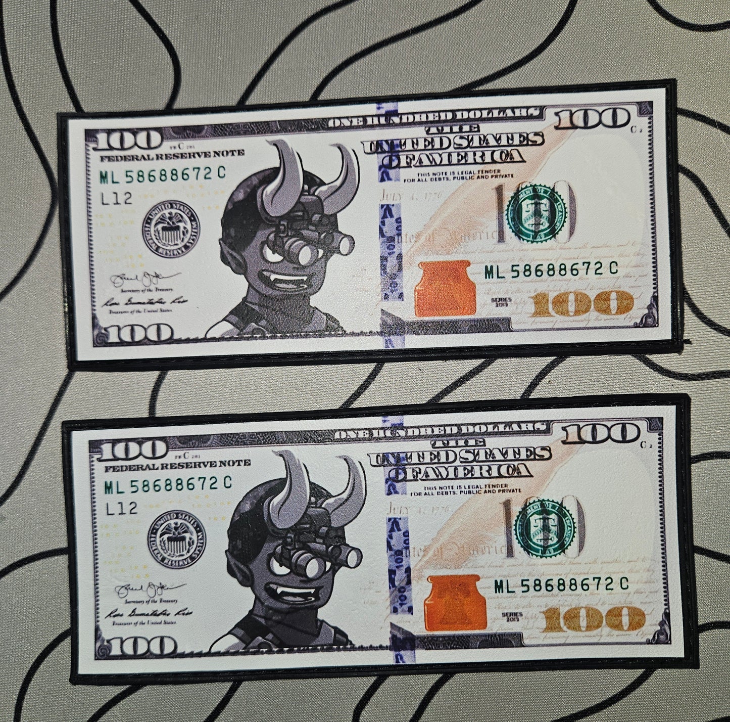 100$ Patch