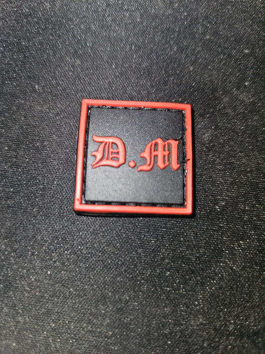 D.M velcro patch